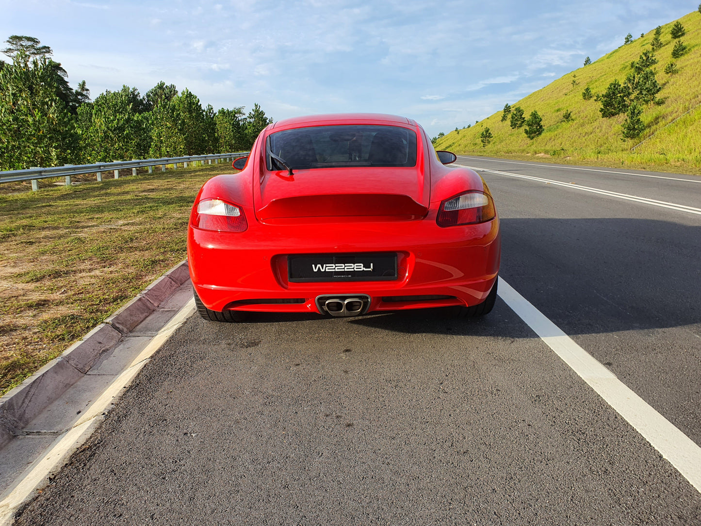 Porsche 987 Cayman Ducktail (not painted) with FREE* shipping