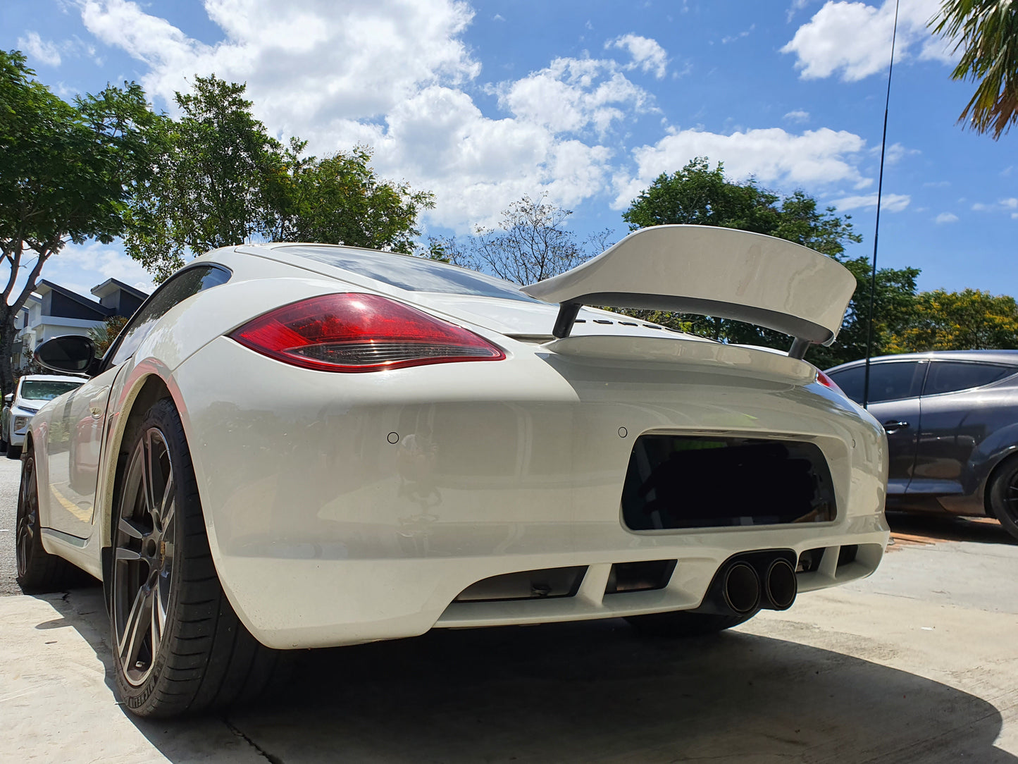 Porsche 987 Cayman Ducktail (custom painted) with FREE* Shipping