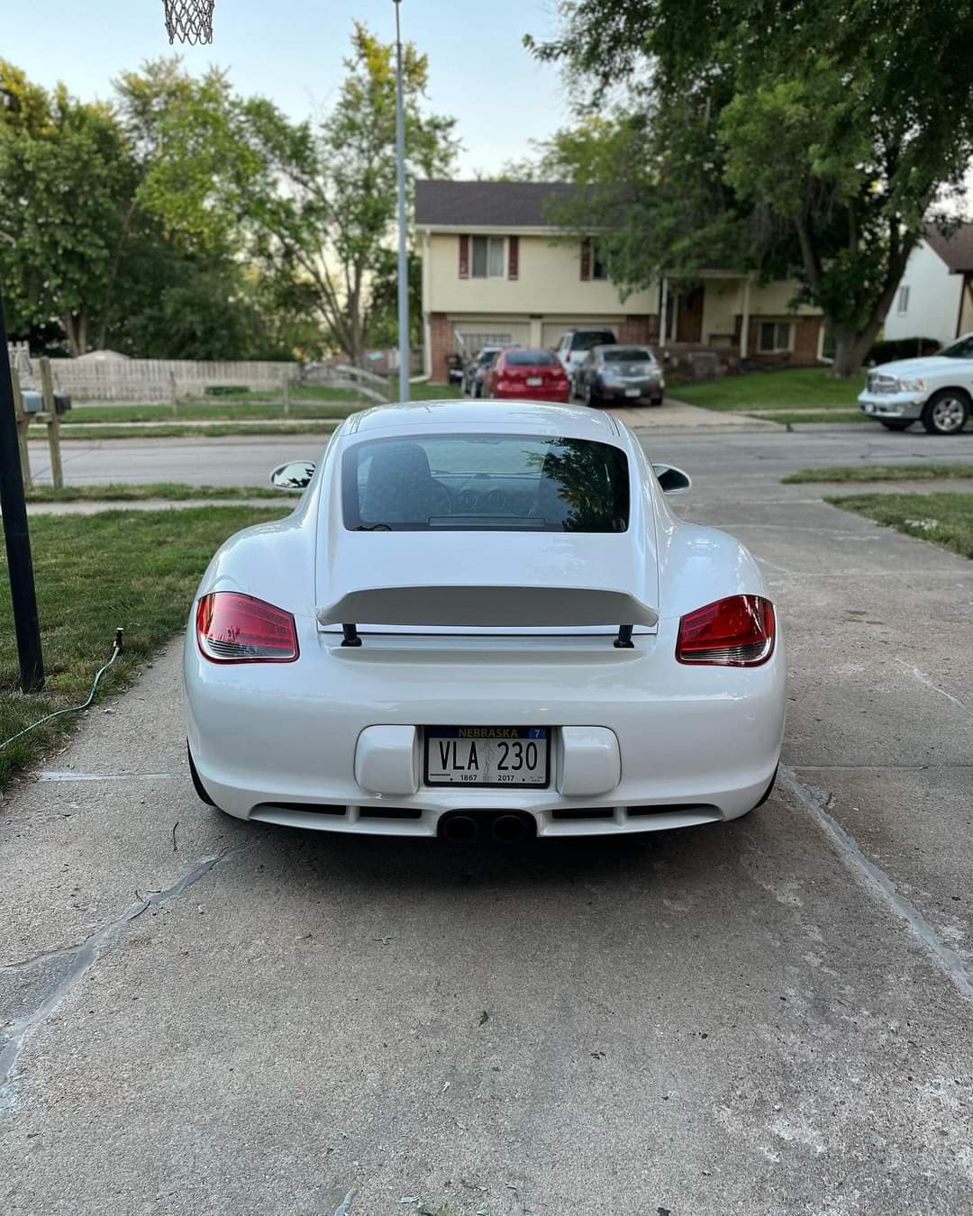 Porsche 987 Cayman Ducktail (not painted) with FREE* shipping