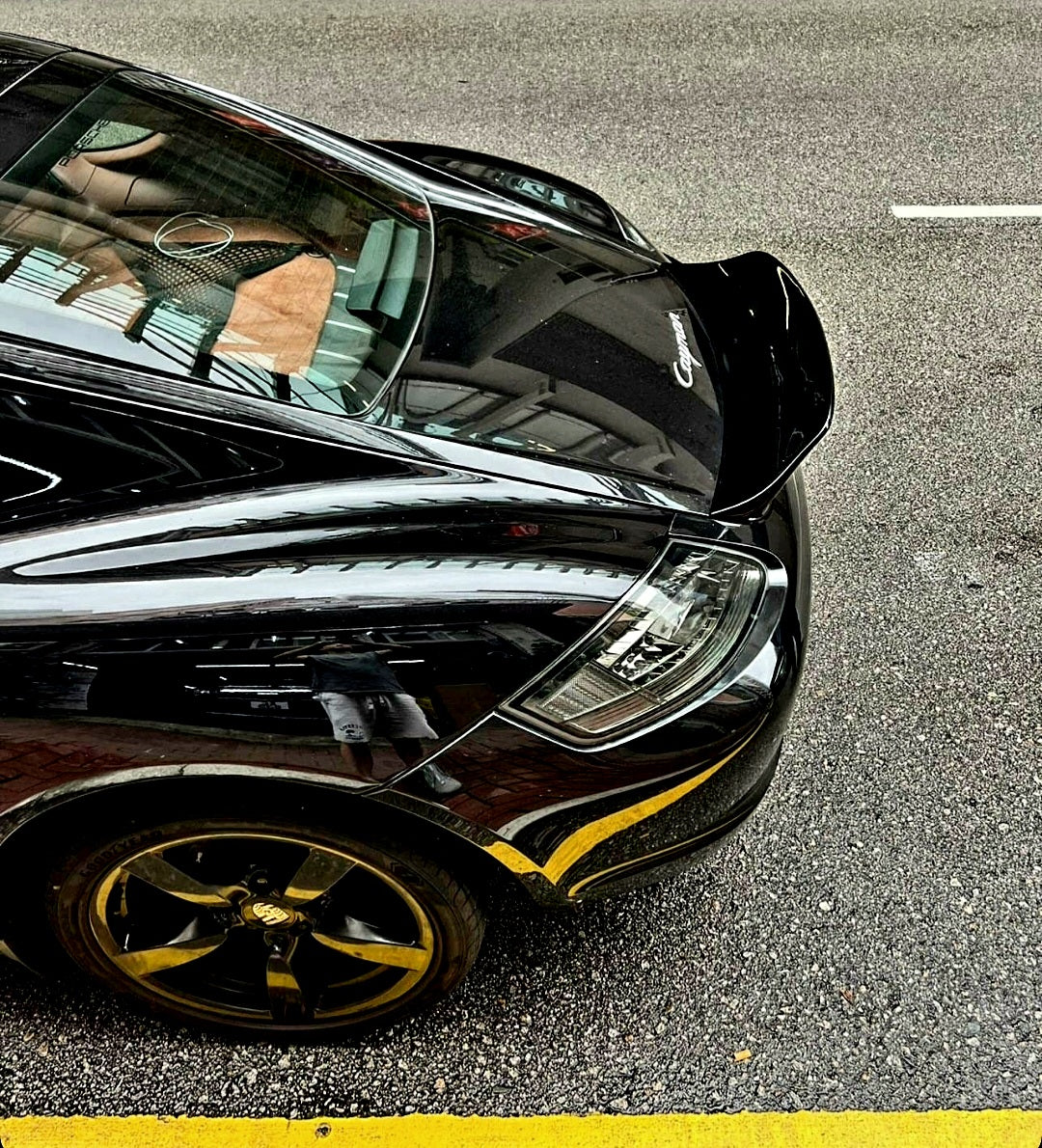 Porsche 987 Cayman Ducktail (custom painted) with FREE* Shipping