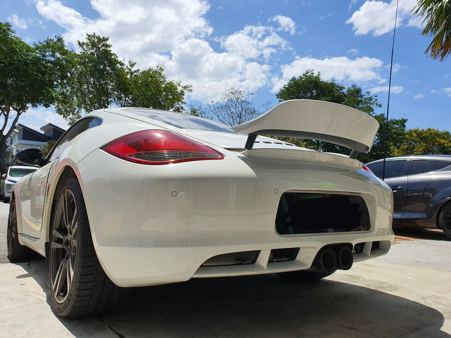 Porsche 987 Cayman Ducktail (not painted) with FREE* shipping