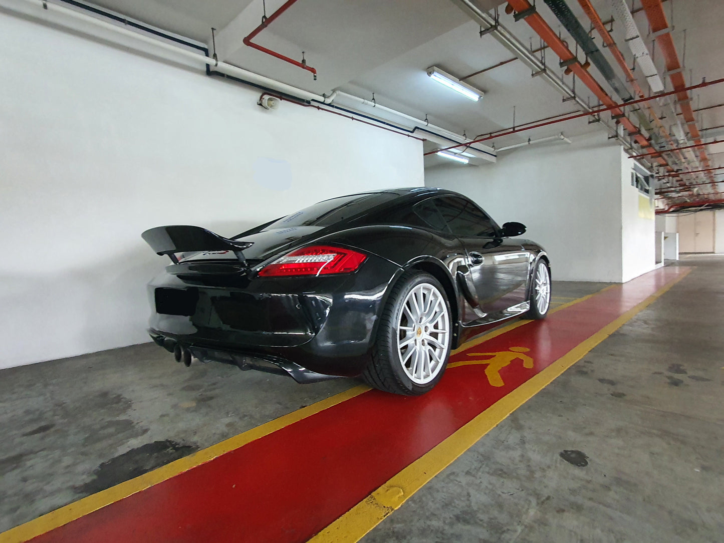 Porsche 987 Cayman Ducktail (custom painted) with FREE* Shipping