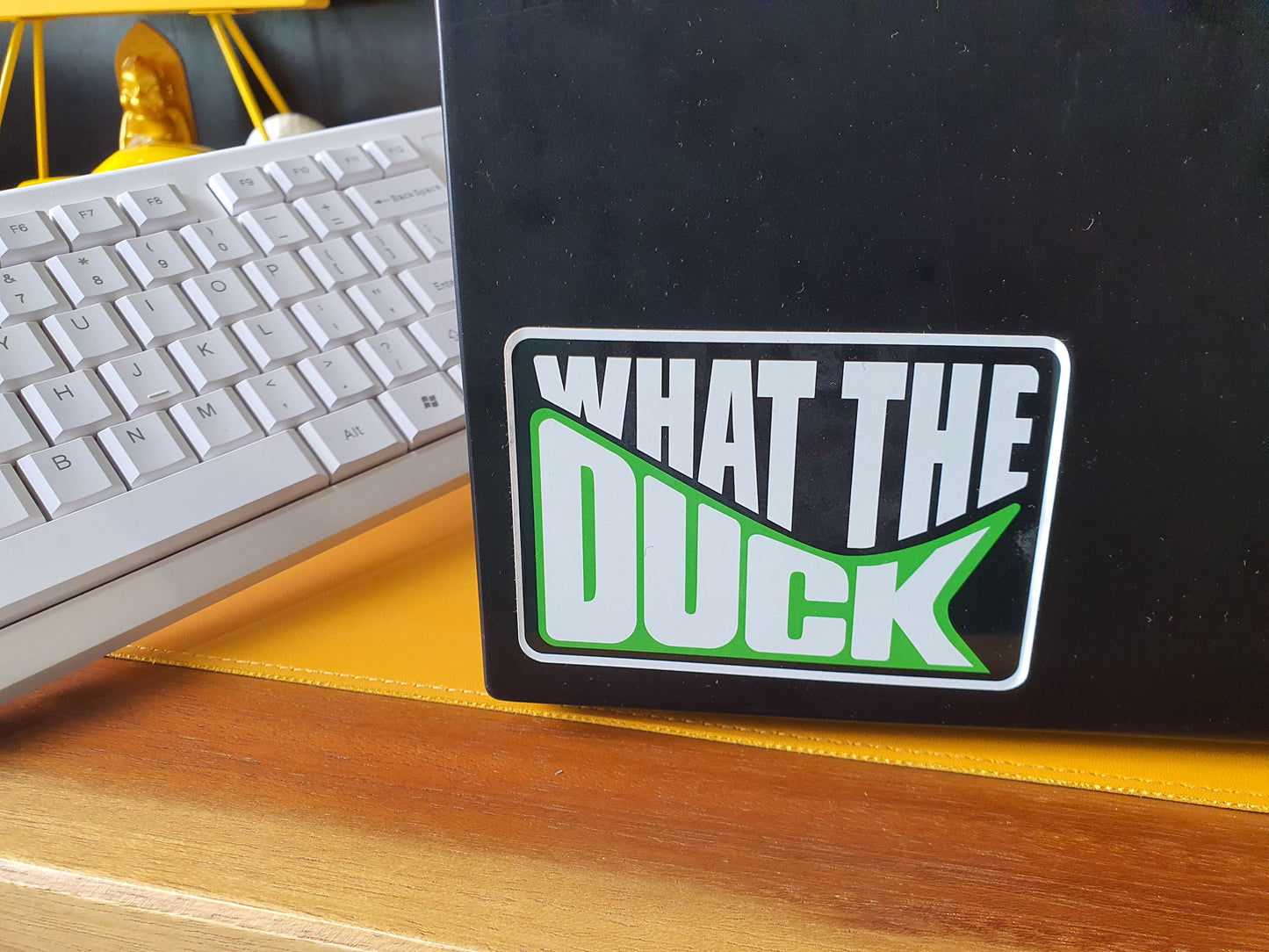 What The Duck Sticker Set of 4